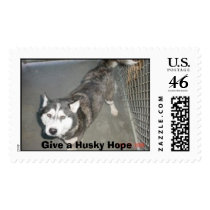 husky, Give a Husky Hope postage