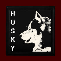 Husky Jewelry Box Siberian Husky Sled Dog Boxes gift boxes