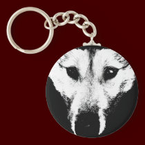 Husky Keychain Siberian Husky Malamute Dog Gifts keychains