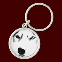 Husky Keychain Siberian Husky Malamute Gifts keychains