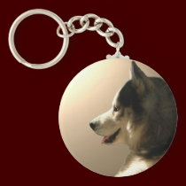 Husky Keychain Siberian Husky / Malamute Gifts keychains