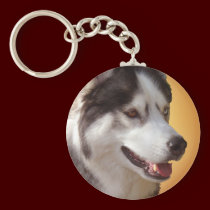 Husky Keychain Siberian Husky Malamute Gifts keychains