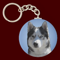 Husky Keychain Siberian Husky / Malamute Gifts keychains