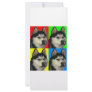 Husky Malamute Goes Primary Collage Rack Card