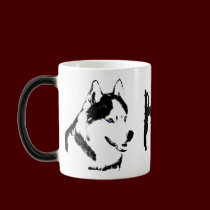 Husky Mug Coffee Cup Cool Siberian Husky Cup mugs