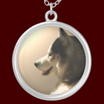 Husky Necklace Malamute / Husky Art Jewelry Gifts necklaces