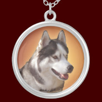 Husky Necklace Malamute / Husky Art Jewelry Gifts necklaces