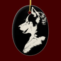 Husky Ornament Malamute Keepsake Dog Gifts ornaments