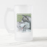 Husky Profile  Frosted Beer Mug