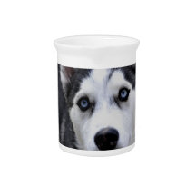 Husky Puppy Pitcher