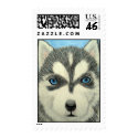 Husky Puppy Stamp by pamsartgallery Husky Puppy Stamp