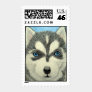Husky Puppy Stamp by pamsartgallery Husky Puppy Stamp