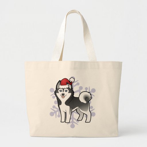 Husky siberiano del navidad/Malamute de Alaska Bolsa