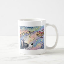 Husky Sleigh Dogs Coffee Mug