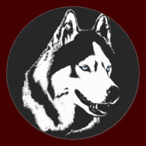 Husky Stickers Siberian Husky Malamute Stickers stickers