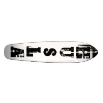 husla hektik skatey beach goer skate board decks