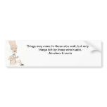 Hustle Lincoln Bumper Sticker