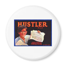 Hustler Brand Bartletts Pears Magnets