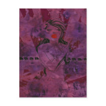 "Hustler" Series Postcard
