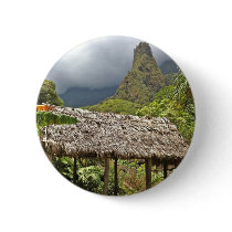 Hut in Iao Valley State Park, Maui, Hawaii Pins