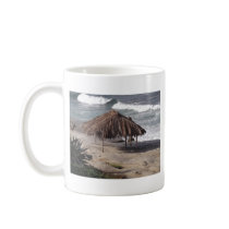 Hut On the Beach mugs