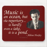Huxley on Music and Water Mouse Pads