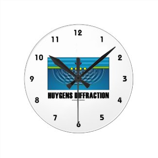Huygens Diffraction (Wave Theory) Clock