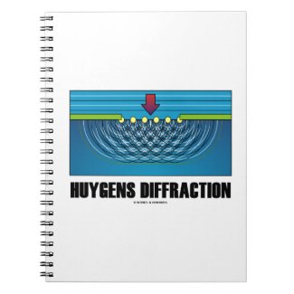 Huygens Diffraction (Wave Theory) Spiral Notebooks