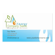 HVAC business card