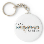 HVAC Genius keychains