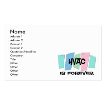 HVAC Is Forever Business Cards