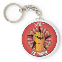 Hvac Is Power Key Chains