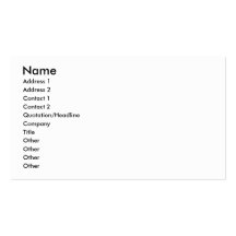 HVAC Next Exit Business Card Template