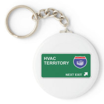 HVAC Next Exit Keychains