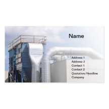 hvac or refrigeration equipment business card