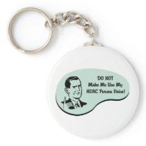 HVAC Person Voice Keychain
