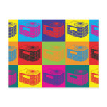 HVAC Pop Art postcards