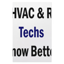 HVAC R Techs Know Better Personalized Stationery