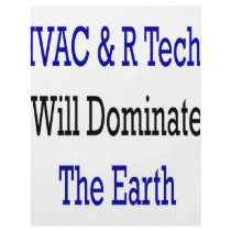HVAC R Techs Will Dominate The Earth flyers by Supernova23 HVAC R Techs Will Dominate The Earth flyers