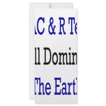 HVAC R Techs Will Dominate The Earth rack cards by Supernova23 HVAC R Techs Will Dominate The Earth rack cards