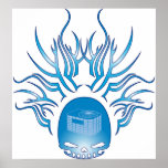 HVAC Skull posters