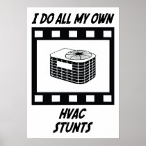 HVAC Stunts Poster