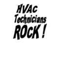 HVAC Technicians Rock! T-shirt by TShirtDotCom HVAC Technicians Rock! T-shirt