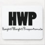 HWP black Mousepad