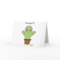 "Hwugs???" Cactus Cards