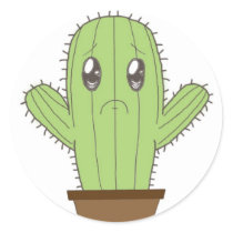 "Hwugs???" Cactus Stickers