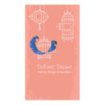 Hyacinth Macaw Business Card Template