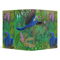Hyacinth Macaw Jungle Binder