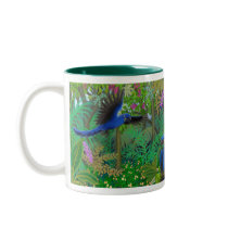 Hyacinth Macaw Jungle Mug