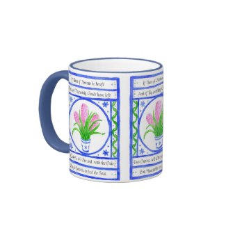 'Hyacinths' Ringer Mug